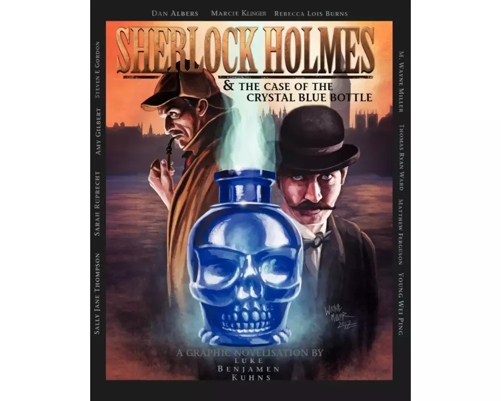 Sherlock Holmes and The Case of The Crystal Blue Bottle