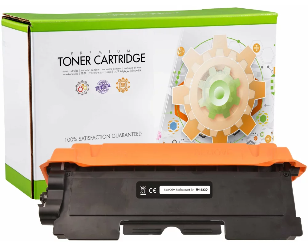 STATIC Toner cartridge compatible with Brother TN-450BK/TN-2220BK black compatible 2.600 pages