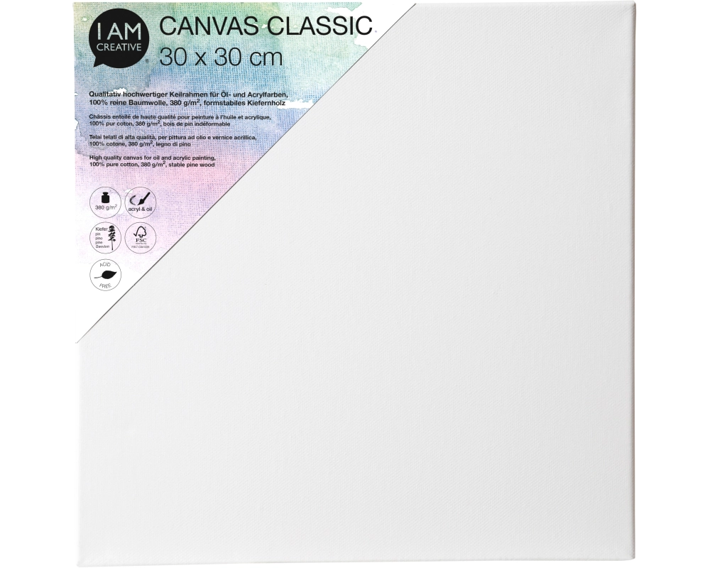I AM CREATIVE Keilrahmen FSC 7002.303 30x30cm, Classic