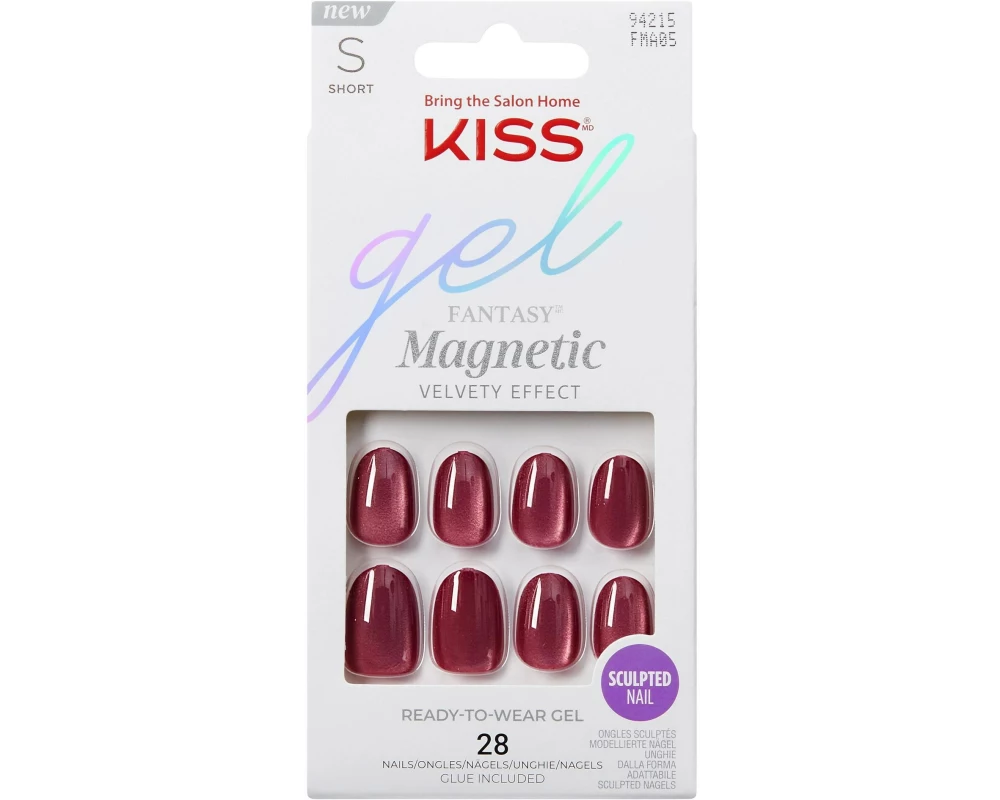 Kiss Gel Fantasy Magnetic Set US Free 28 Stück