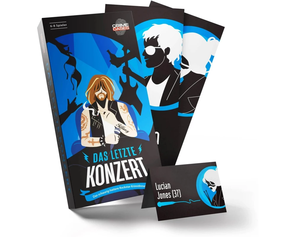 Crime Cases Partyspiel Das letzte Konzert -DE-