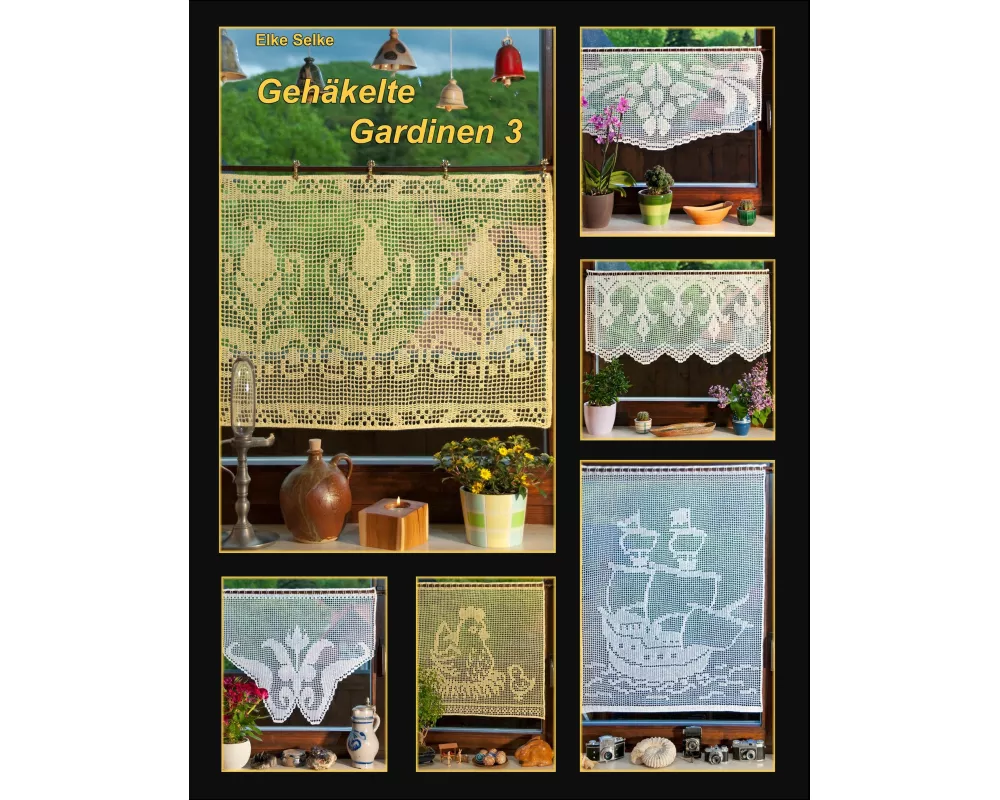 Gehäkelte Gardinen 3