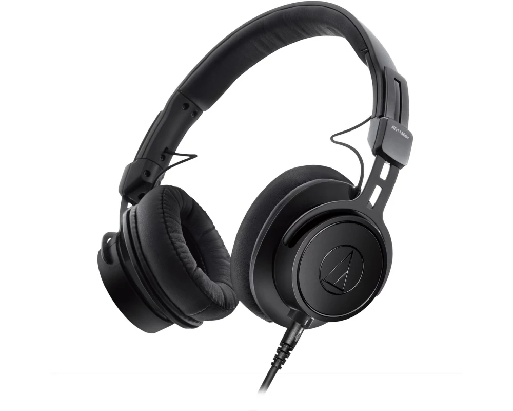 Audio-Technica On-Ear-Kopfhörer ATH-M60Xa Schwarz
