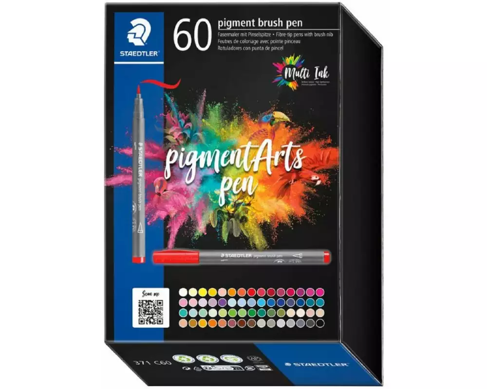 Staedtler Fasermaler Pigment Arts Brush Pen
