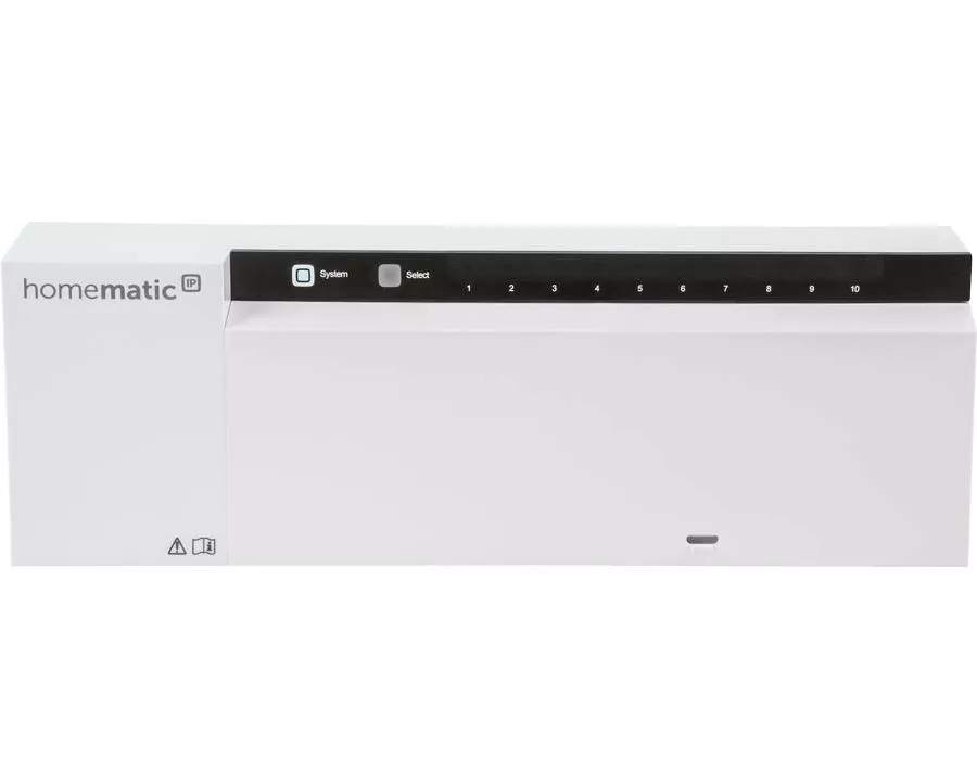 Homematic IP Wired Smart Home Wired Fussbodenheizungsaktor 10-fach, 24 V