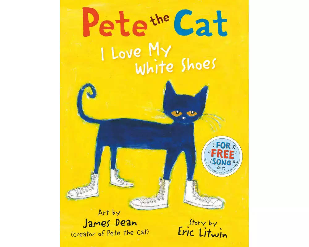 Pete the Cat I Love My White Shoes