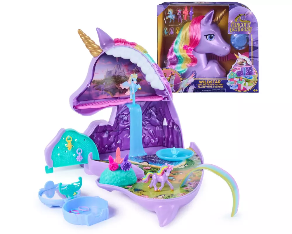 Spinmaster Unicorn Academy Wildstar Styling-Kopf Spielset