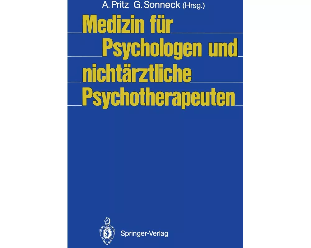 Medizin für Psychologen und nichtärztliche Psychotherapeuten