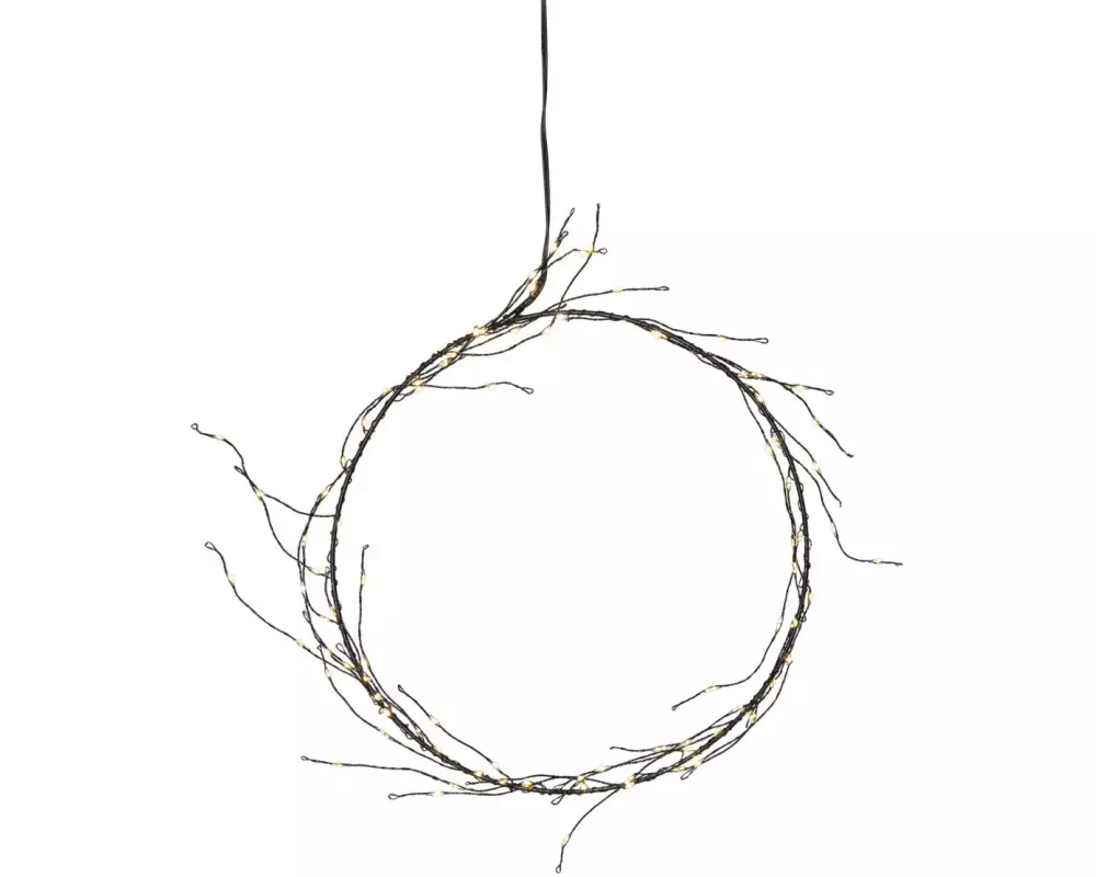 Star Trading LED-Weihnachtskranz Nike 24 cm Ø Indoor