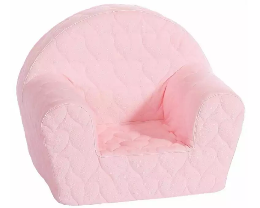 Knorrtoys Kindersessel Rosa mit Herzen