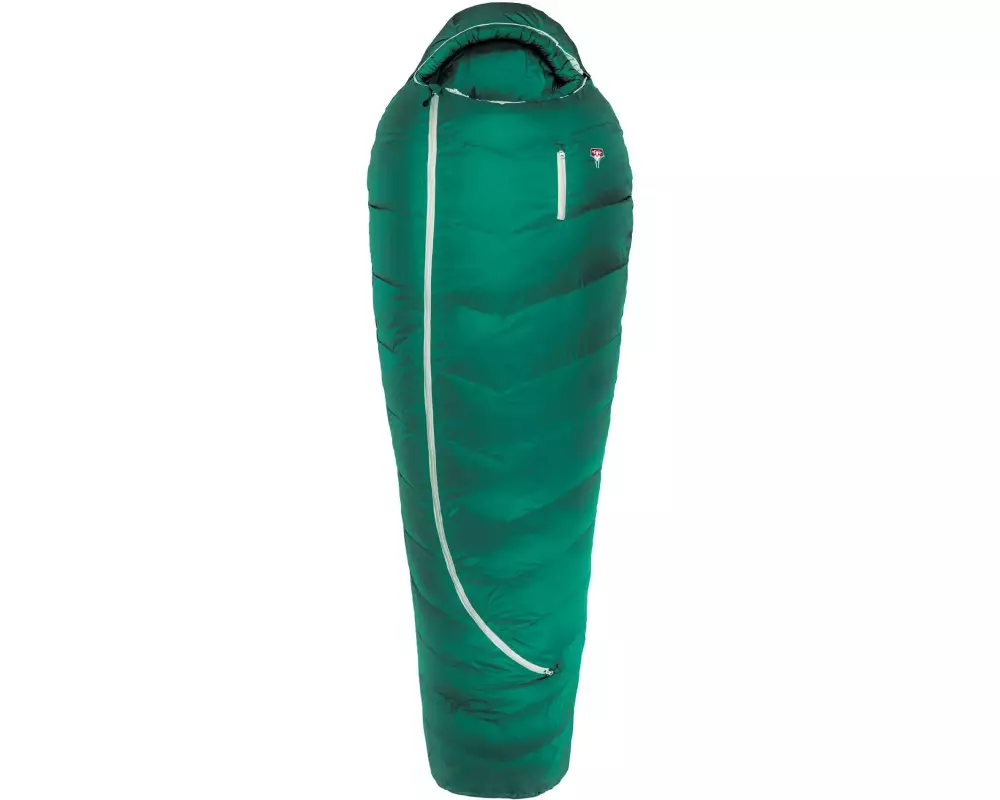 Grüezi Bag Schlafsack Biopod DownWool Subzero 200 Nylon, Pine Green