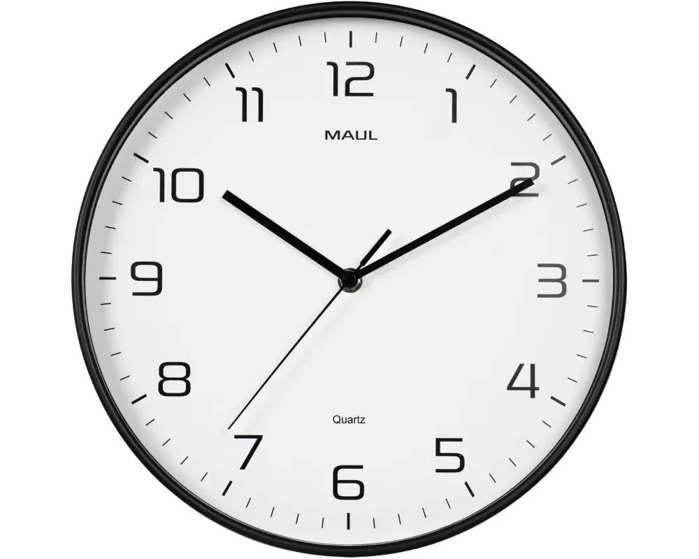 Maul Wanduhr Drip Ø 30 cm, Schwarz