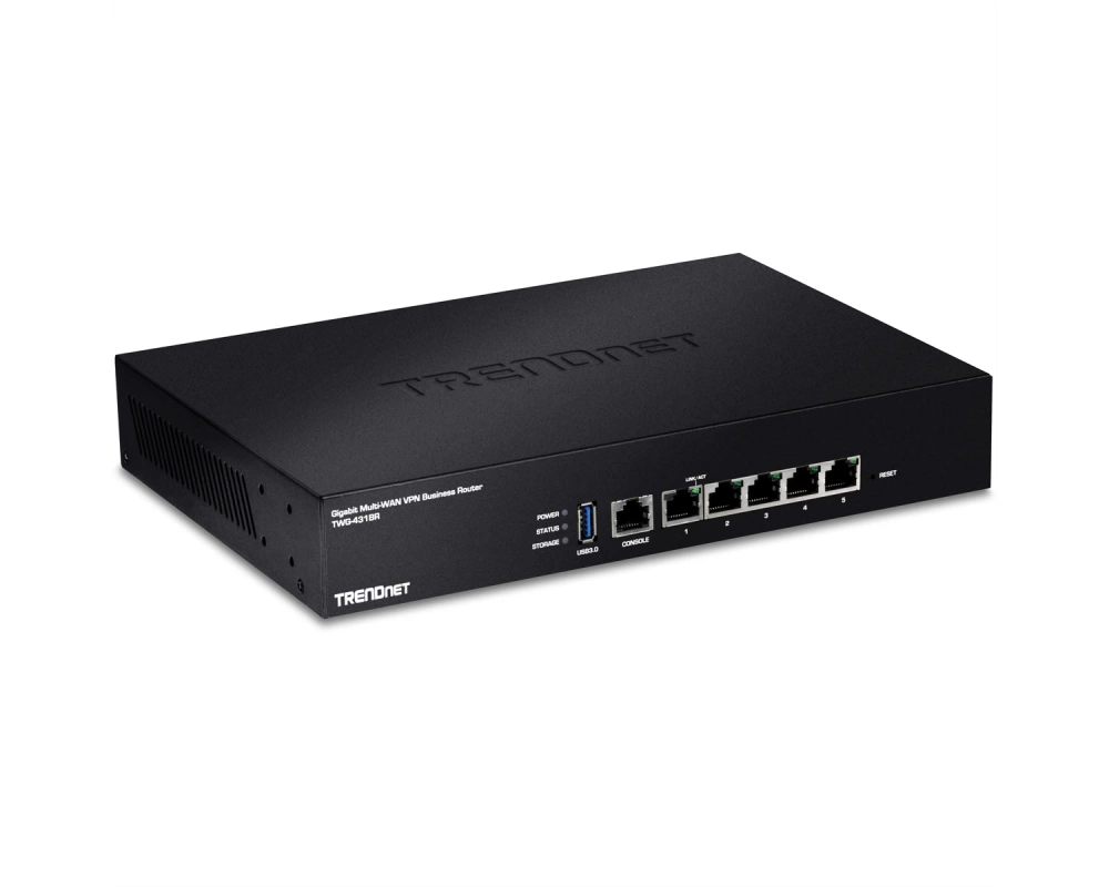 TRENDnet TWG-431BR Gigabit Multi-WAN VPN Business Router