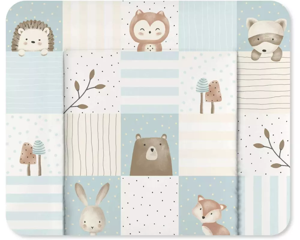 Julius Zöllner Wickelkissen Softy Waldfreunde 85 x 75 cm