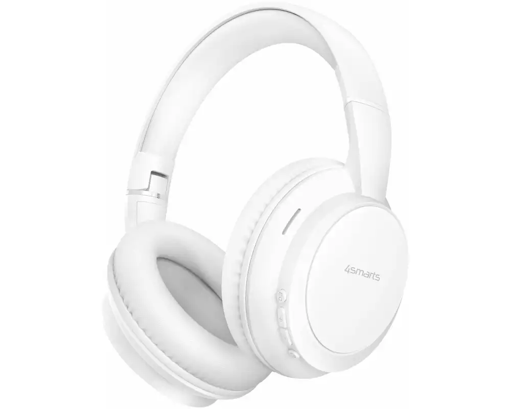 4smarts Wireless Over-Ear-Kopfhörer SkyBuds Wave Weiss