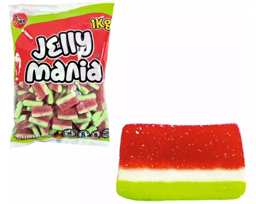 Jake Jellymania Sour Watermelons halal 1000 g