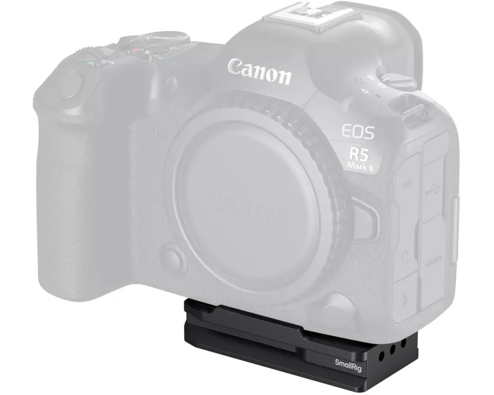 Smallrig Arca-Swiss Mount Plate for AirTag for Canon