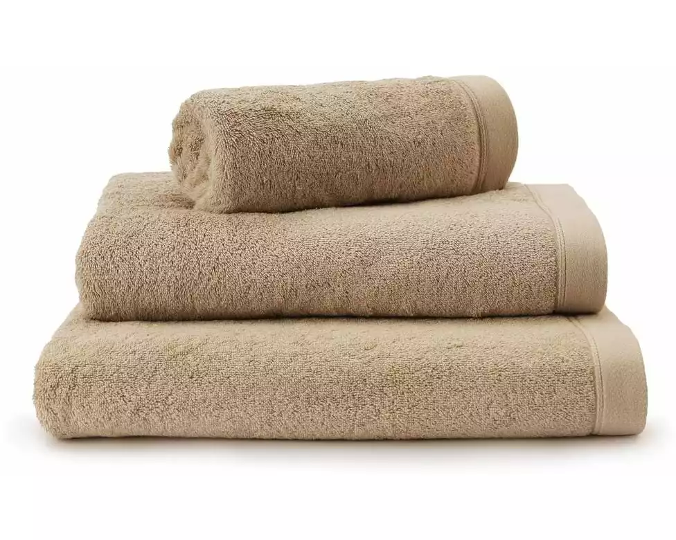 Urbanara Frottierwäscheset Faia 4-teilig, Braun