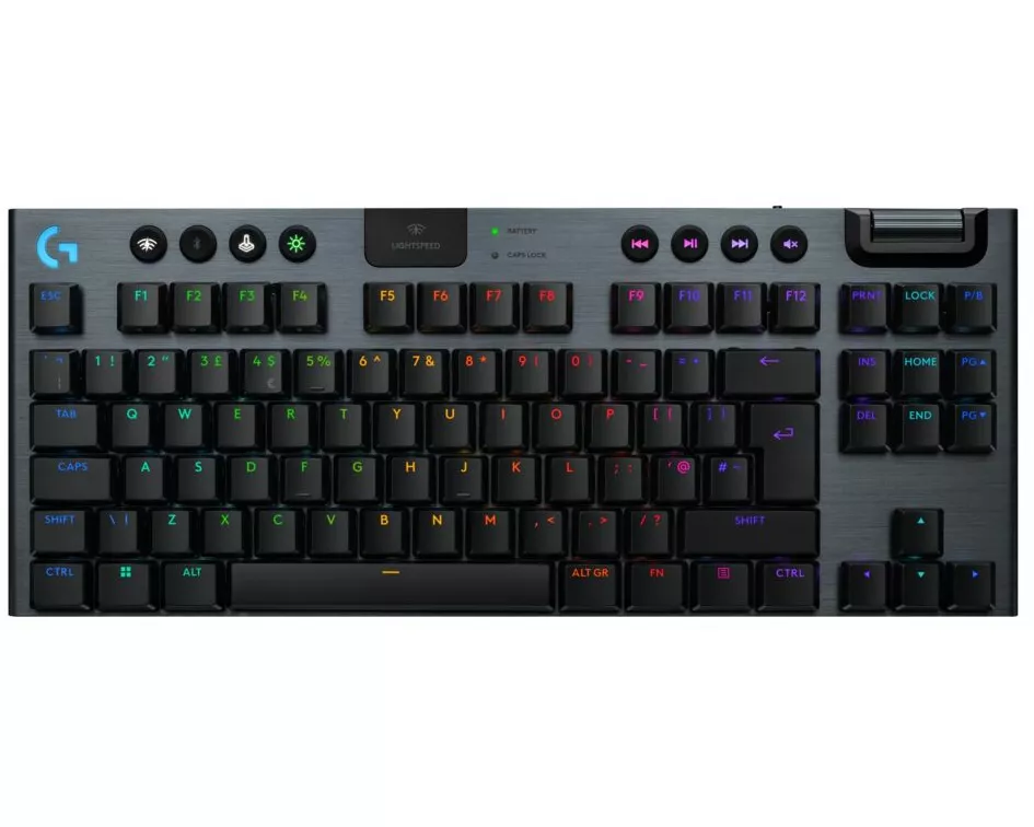 G915 X LIGHTSPEED TKL Wireless Gaming Keyboard - BLACK - US INT'L - EMEA28i-935