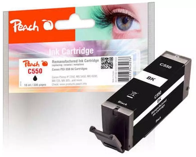 Peach Tinte Canon PGI-550BK Black