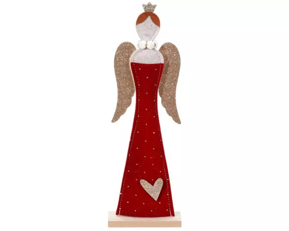 Holly & Jolly Aufsteller Engel, 30.5 cm