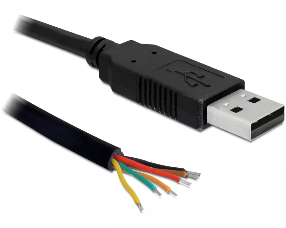 Delock USB 2.0-Kabel USB A - Offen 1.8 m