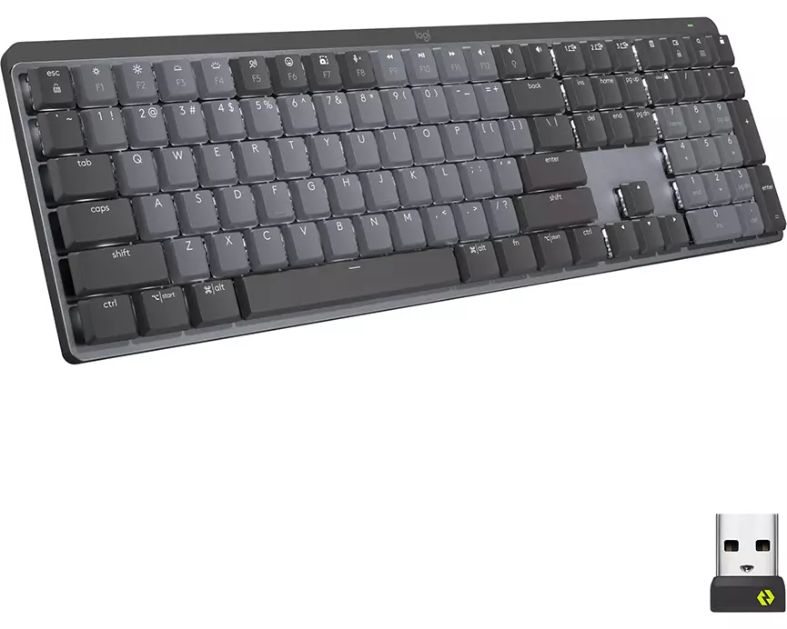 MX Mechanical Wireless Illuminated Performance Keyboard - GRAPHITE - DEU - CENTRAL- TACTILE