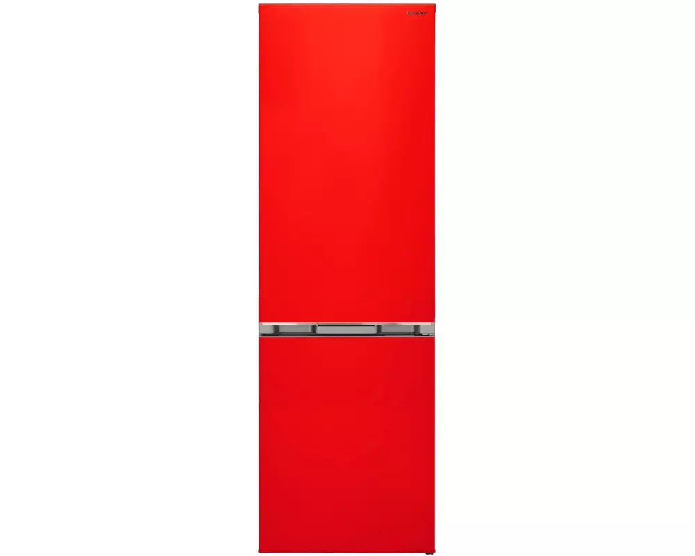 Sharp Kühl-Gefrierkombination SJ-FBB05DTXRD Rot, Rechts