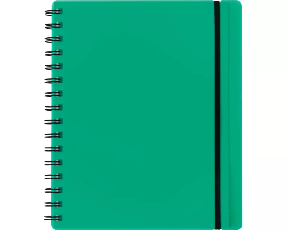 Kolma Notizheft Easy A5, Kariert, Grün