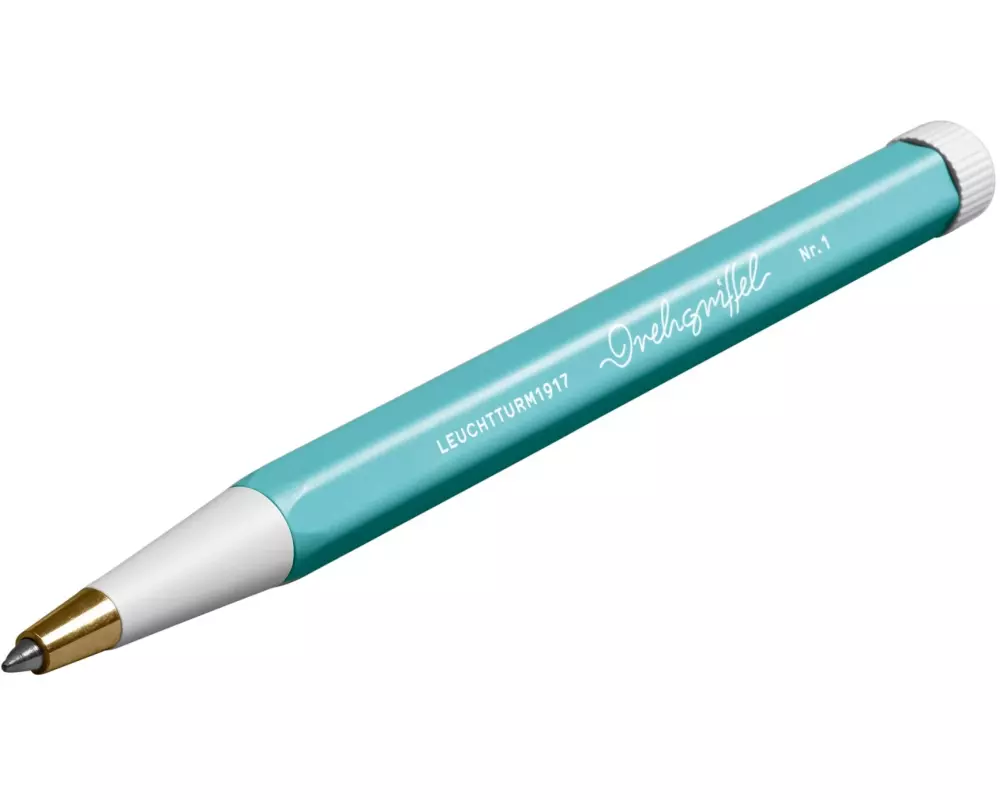 Leuchtturm Gelschreiber Drehgriffel 0.5 mm, Aquamarine
