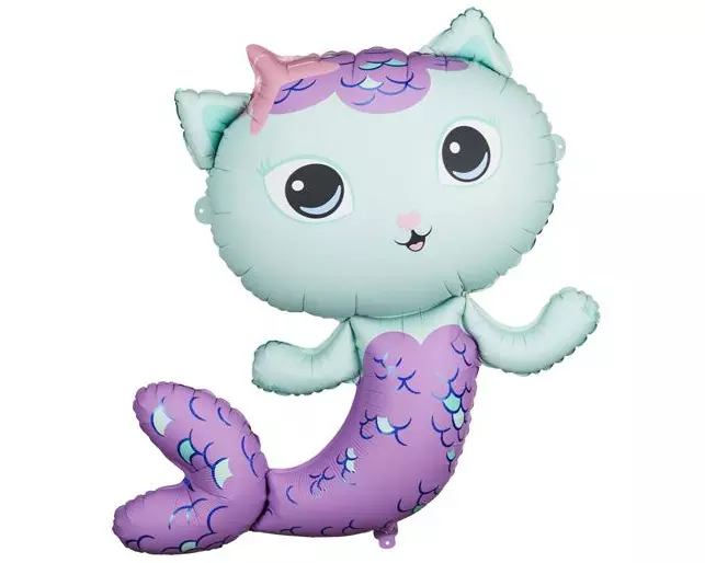 Partydeco Folienballon Meerkatze Mehrfarbig