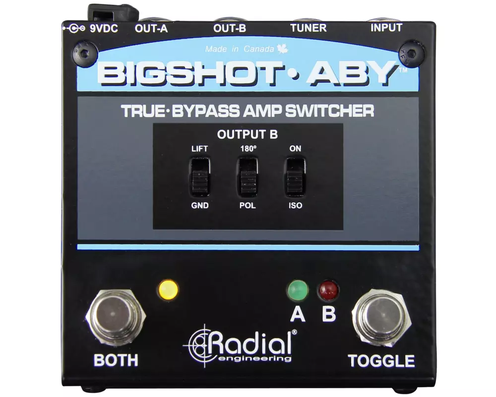 Radial BigShot ABY Umschalter True Bypass