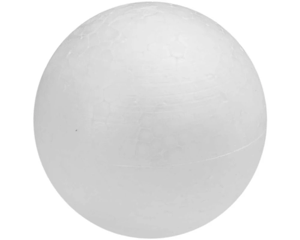 Glorex Styroporkugeln 5 cm 4 Stück Weiss