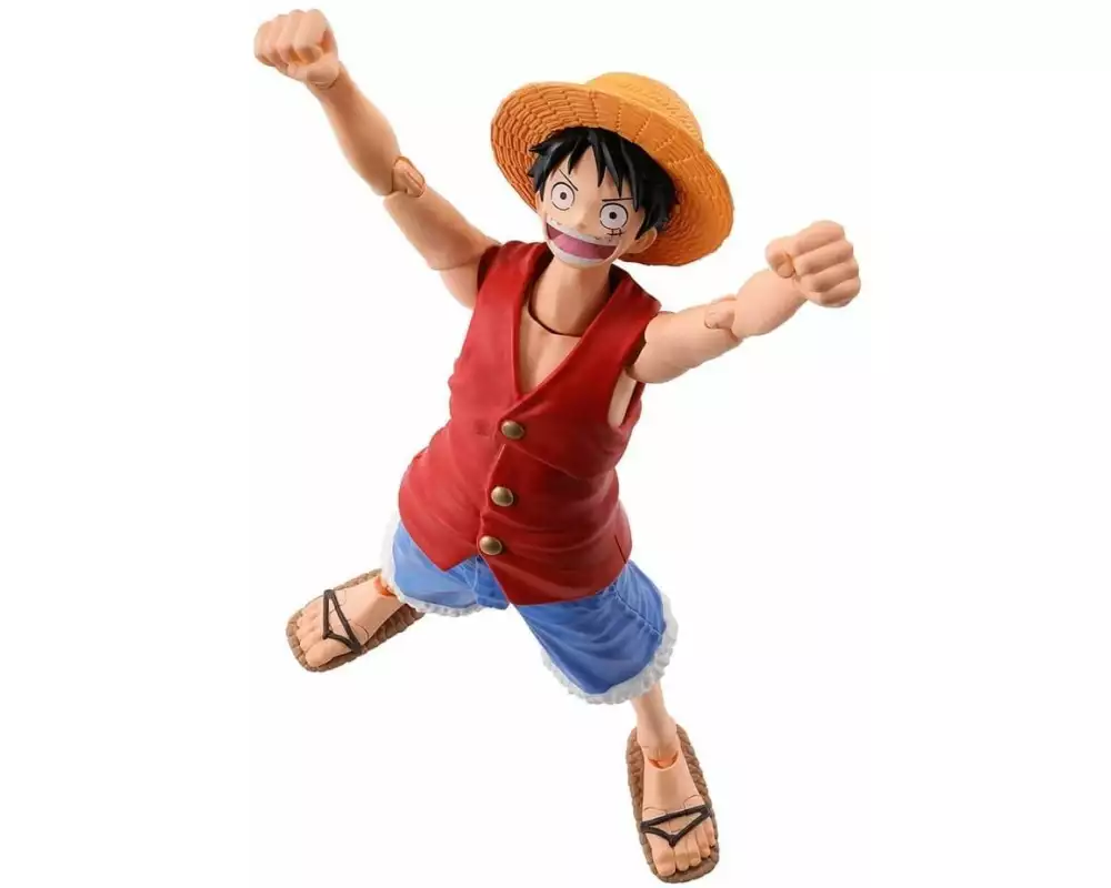 Tamashii Nations One Piece S.H. Figuarts Actionfigur Luffy Romance Dawn