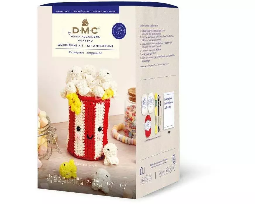 DMC Häkelset Amigurumi Pop the corn