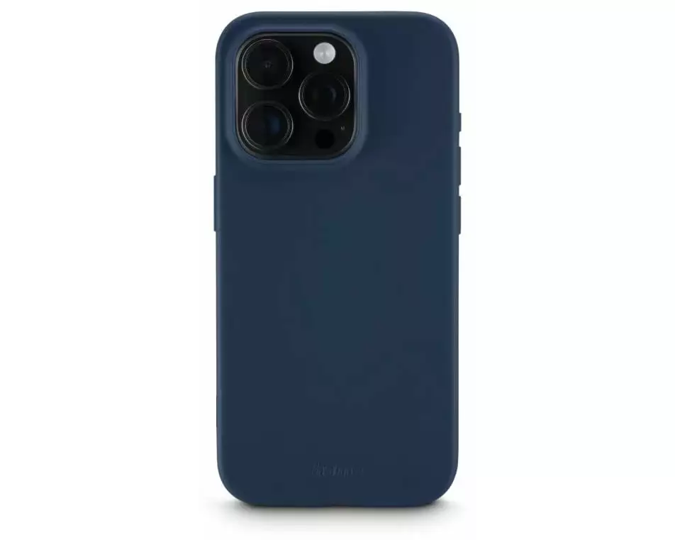 Hama Back Cover Fantastic Feel Dunkelblau für iPhone 16 Pro Max