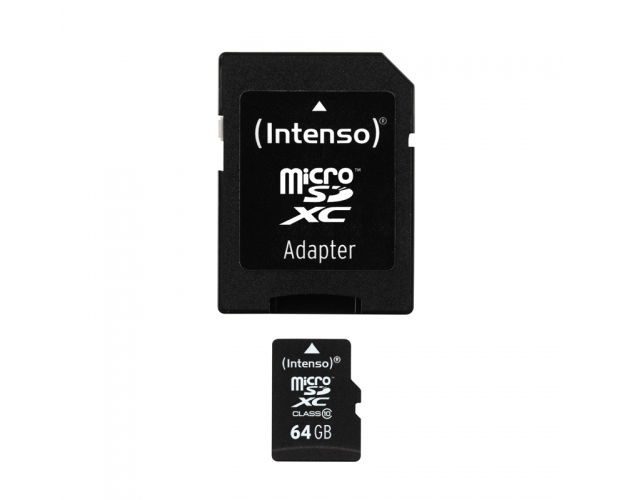 INTENSO Micro SD class 10 64GB 3413490