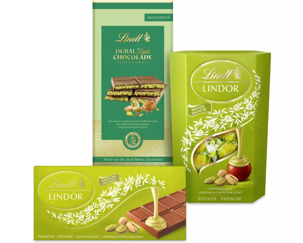 Lindt Schokolade Pistazie Fan-Paket 450 g