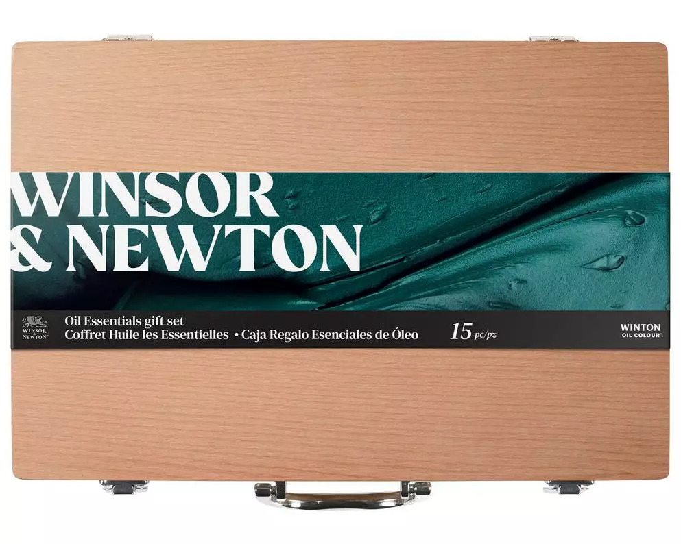 Basteln Ölfarbe Oil Winton Holzkasten 8 x 37 ml Tuben