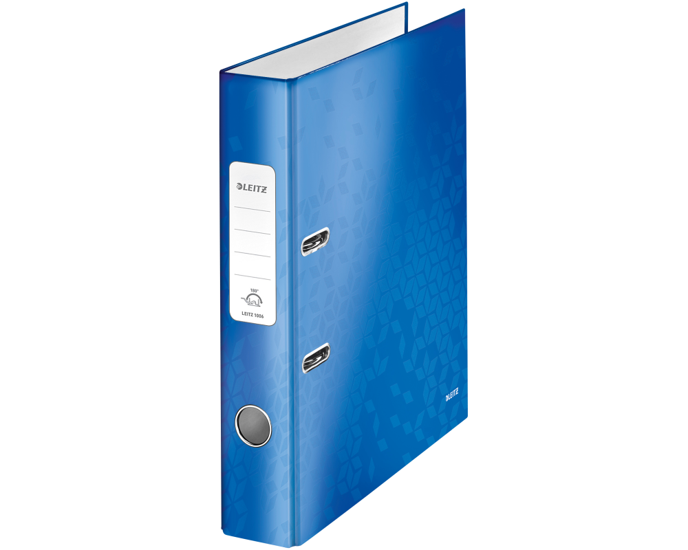 LEITZ Ordner WOW 180° 5.2cm 10060036 blau A4
