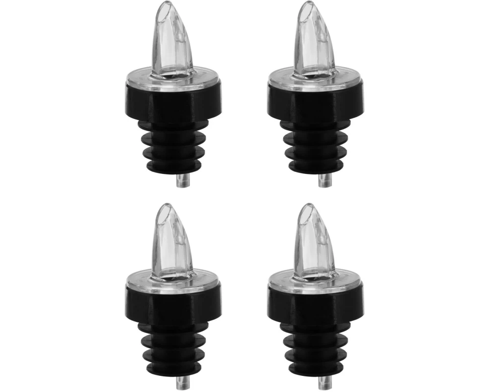 Westmark Spirituosen-Dosierer Jet-Pour 4 Stück, Transparent