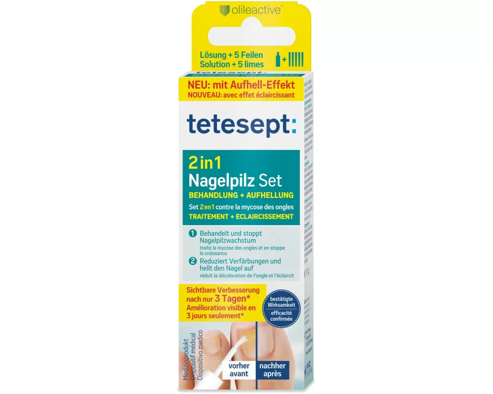 tetesept foot care 2in1 Nagelpilz Set 4 ml