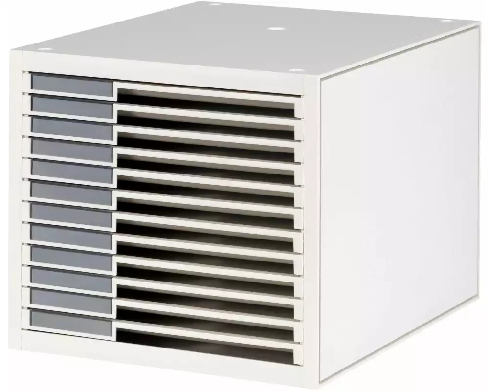 Styro Schubladenbox Styrokay 12 Schubladen