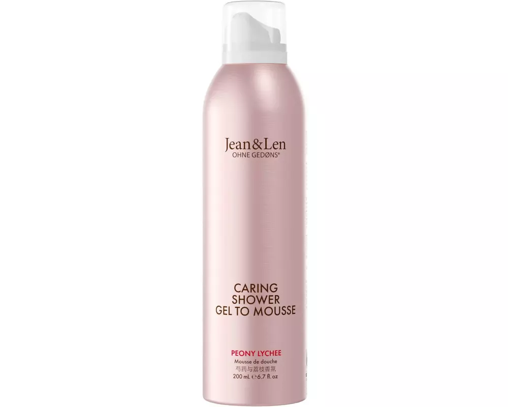 Jean & Len Shower Gel to Mousse Peony/Lychee 200 ml