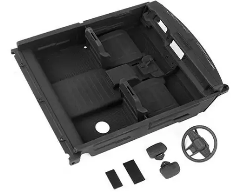 RC4WD Modellbau-Innenraum TRX-4 21 Bronco, Schwarz