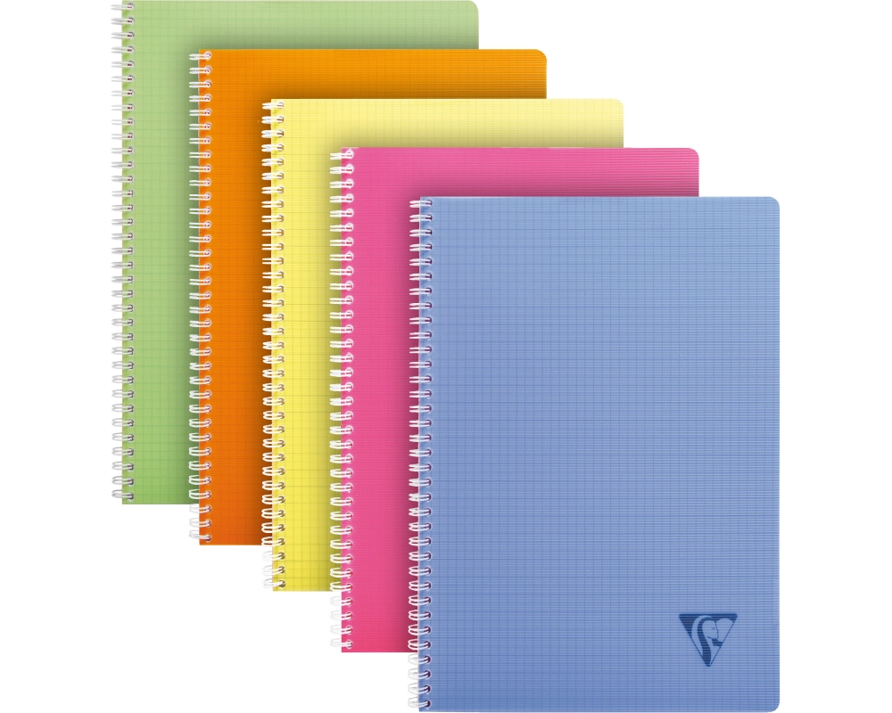 CLAIREFONTAINE Linicolor Spiralbuch A4 328125 5mm 50 Blatt