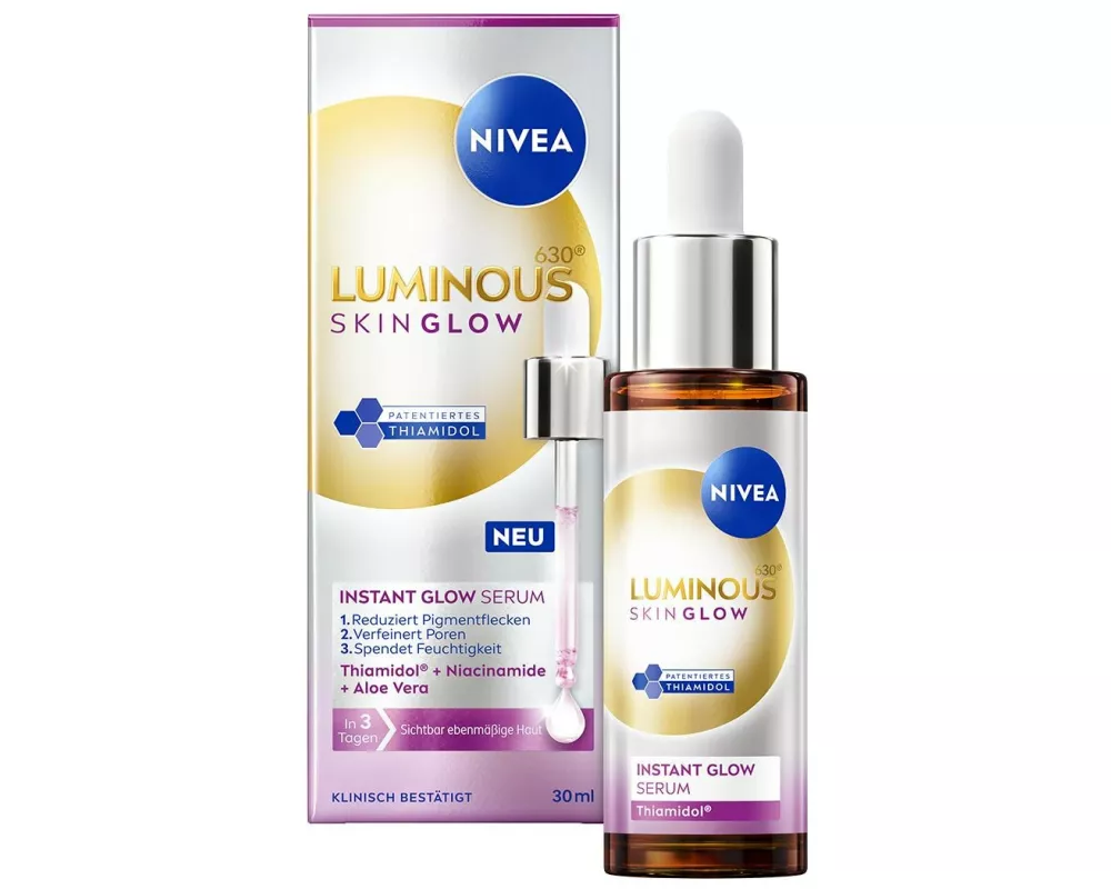 NIVEA Gesichtsserum Luminous630 Skin Glow Instant 30 ml
