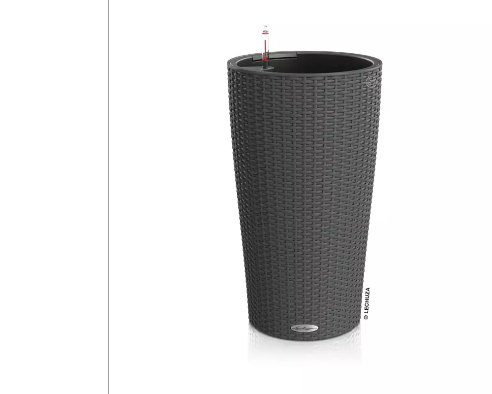 Lechuza Pflanzentopf Cilindro Cottage 32, Granit