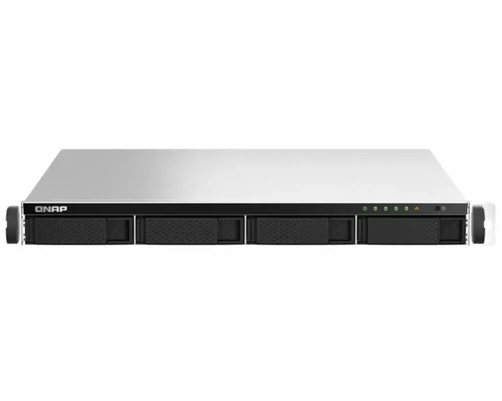 QNAP TS-464U-8G 1U 4-Bay rackmount NAS, Intel Celeron N5105/N5095 quad-core, 8GB RAM