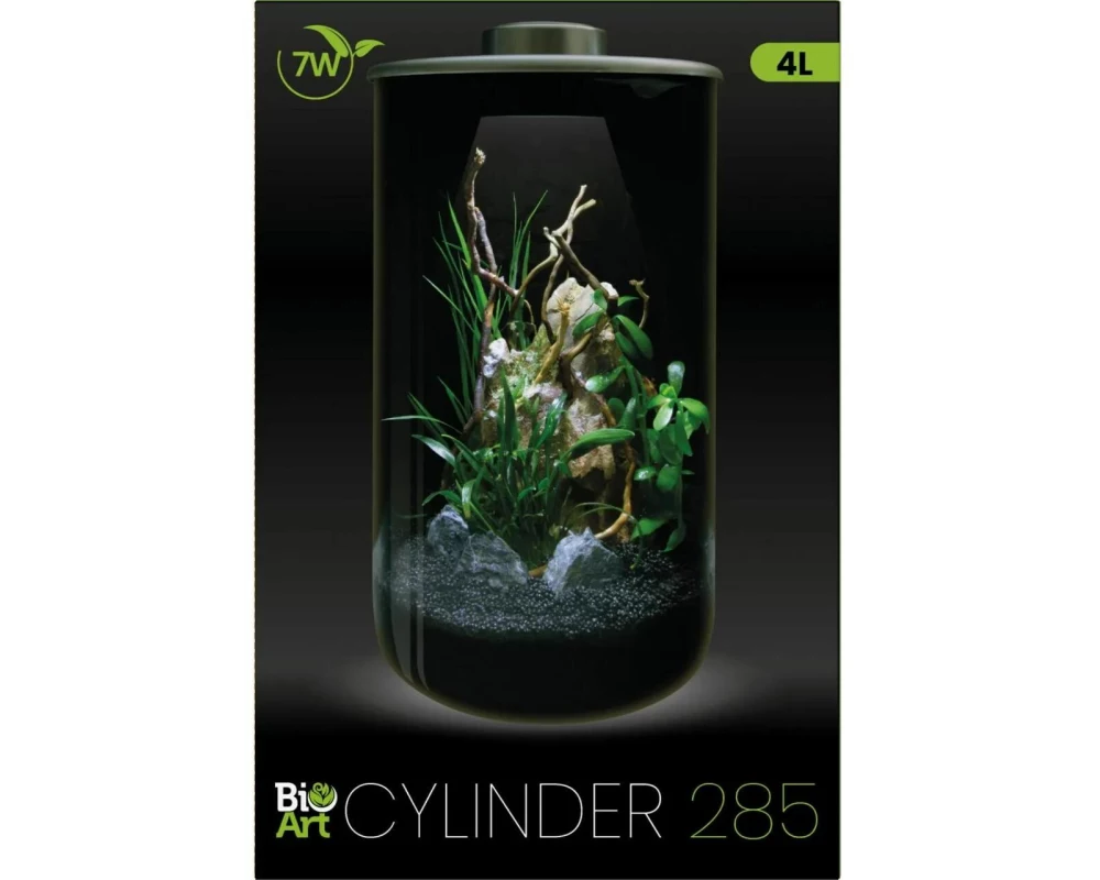 Bio Art Pflanzengefäss Cylinder 285 Schwarz